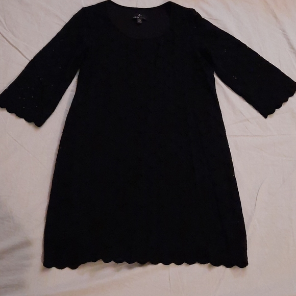 Women Elegent Evening Midi Wear with lace fabric - Picture 1 of 9